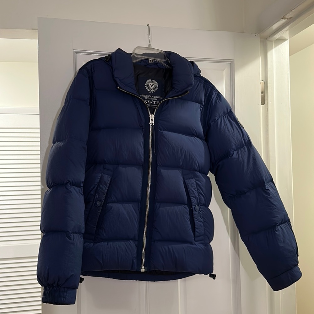 NWOT AE men’s puffer jacket XS